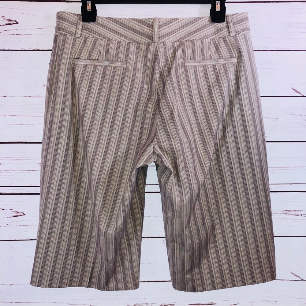 Gianni Bini Striped Dress Shorts - Picture 3 of 3